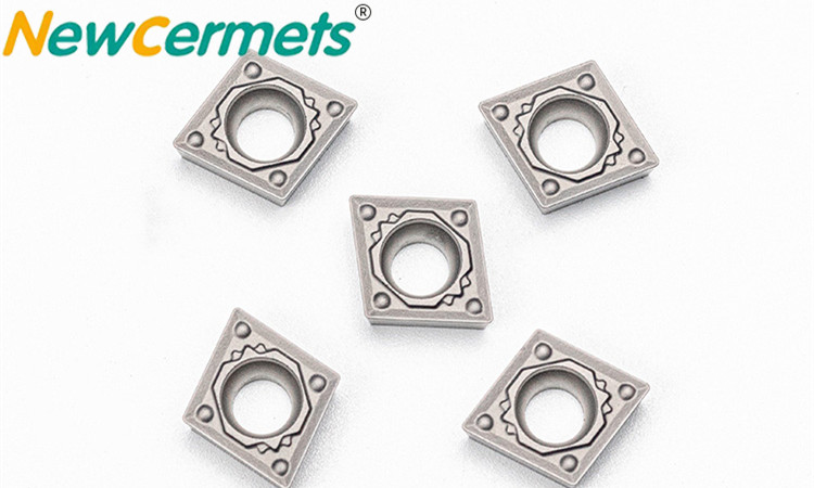 Optimized chip breaker cermet CNC inserts CCMT09T304-FG on hot sale