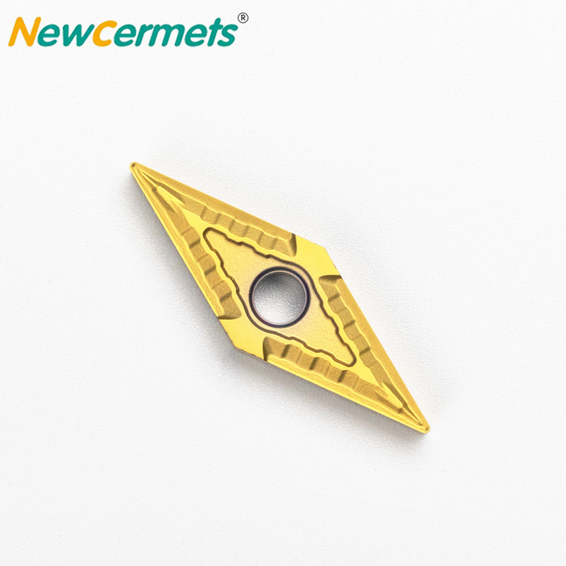 Reliable quality durable finishing and semi-finishing cermet CNC turning inserts VNMG160404-MT