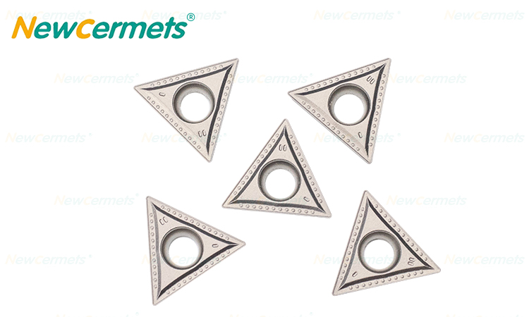 TCMT16T304-08-MT Durable Cermet CNC Lathe Inserts with High Finished Surface Indexable Turning Tools for Steel processing