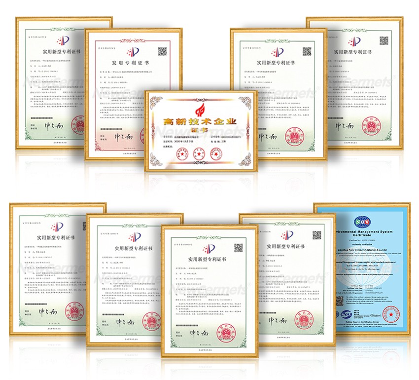 Certificates