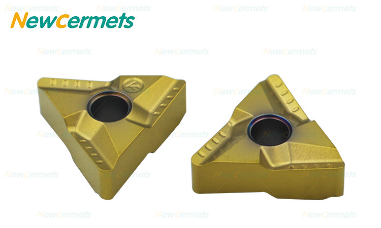 Application of cemented carbide inserts in production